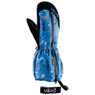 Rękawice narciarskie - Rękawice narciarskie dziecięce Primaloft Viking Snoppy 15 niebieski - miniaturka - grafika 1