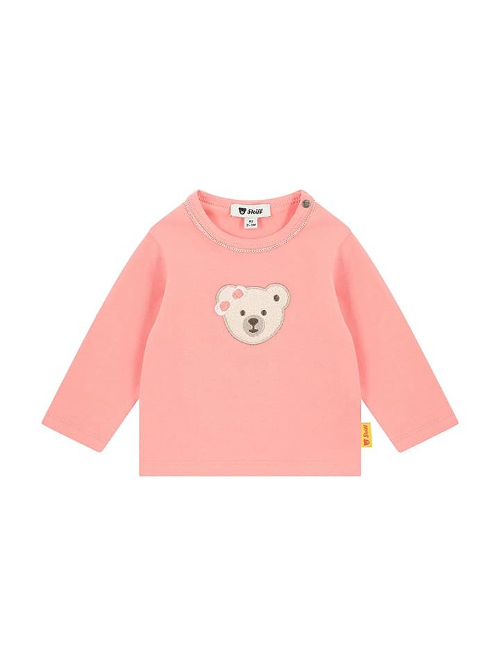 Steiff Koszulka w kolorze jasnoróżowym