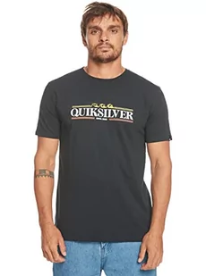 Quiksilver Koszulka Basic Męska Czarna XS - Koszulki męskie - miniaturka - grafika 1