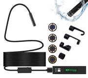 Akcesoria fotograficzne - Xrec Xrec Endoskop Kamera Inspekcyjna Wi-fi Usb 1200p 8mm 10 Metrów - miniaturka - grafika 1