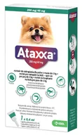 Artykuły przeciw pasożytom - KRKA ATAXXA Roztwór do nakrapiania dla psów do 4 kg (0,4 ml) - 1 pipeta - miniaturka - grafika 1