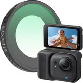 Filtry fotograficzne - FILTR BLACK MIST 1/4 DYFUZYJNY EFEKTOWY DO KAMERY SPORTOWEJ INSTA360 GO ULTRA - miniaturka - grafika 1