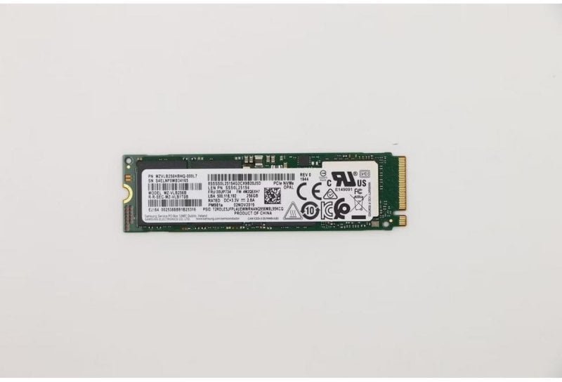 Lenovo M.2 2280 PCIE NVME 256GB 5SD1U51547