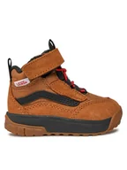 Buty dla dziewczynek - Vans Sneakersy Ultrarange Hi V Mte-1 VN000BVFY491 Brązowy - miniaturka - grafika 1