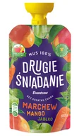 Desery dla dzieci - VIVIO Mus owocowy-Jabłko/Mango/Marchew 100% 100g Dawtona mus-jmm-100g - miniaturka - grafika 1