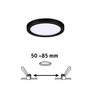 Paulmann Areo panel LED okrągły 3 000 K Ø11,8cm - Oprawy, klosze i abażury - miniaturka - grafika 1