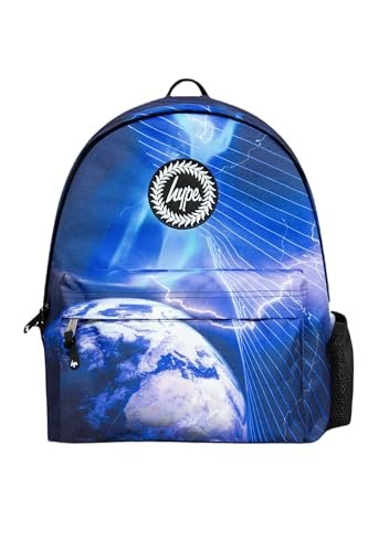 Hype Chłopięce plecaki z odznaką Space Storm V2, niebieski, jeden rozmiar, NIEBIESKI, Rozmiar Uniwersalny