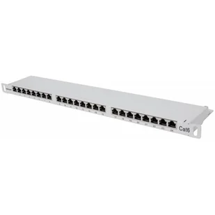 Patch panel intellinet 24-portowy, ftp cat.6 720878 - Szafy rack - miniaturka - grafika 1