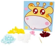 Zabawki kreatywne - Mozaika pomponowa Żyrafa - miniaturka - grafika 1