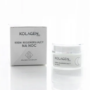 Kolagen Pro, Krem na noc, 50ml - Kremy do twarzy - miniaturka - grafika 1