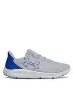 Buty sportowe męskie - Under Armour Buty Ua Charged Pursuit 3 Bl 3026518-102 Szary - miniaturka - grafika 1