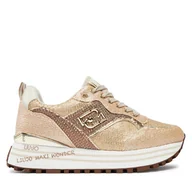 Sneakersy damskie - Sneakersy Liu Jo Maxi Wonder 73 BF4007 PX520 Złoty - miniaturka - grafika 1