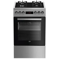 Kuchenki gazowo-elektryczne - Beko FSMT55330DXDS - miniaturka - grafika 1