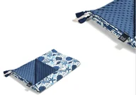 Koce i narzuty dla dzieci - Narzutka Przedszkolaka Light Santorini - Navy - miniaturka - grafika 1