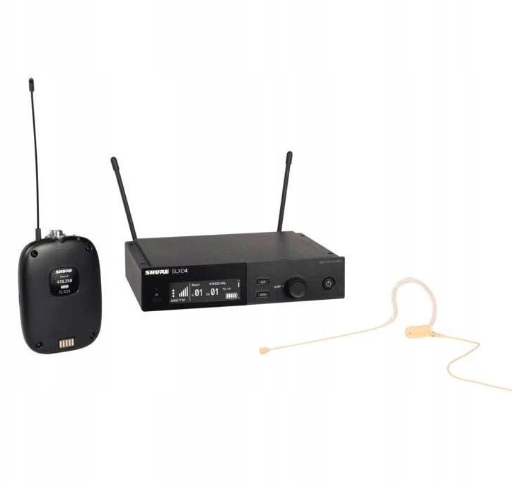 SLXD14E/153T-G59 - Cyfrowy system bezprzewodowy z nadajnikiem bodypack i mikrofonem MX153T cieli...