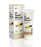 Pasty do zębów - GC Tooth Mousse Wanilia - Płynne szkliwo bez fluoru o smaku Waniliowym 35 ml - miniaturka - grafika 1