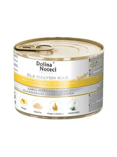 Dolina Noteci Premium Junior Małe Rasy Żołądki Kurczaka I Wątróbka Cielęca 185G - Mokra karma dla psów - miniaturka - grafika 4