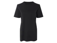 Bluzki ciążowe - esmara® Koszulka ciążowa damska z biobawełny (Czarny, XS (32/34)) - miniaturka - grafika 1