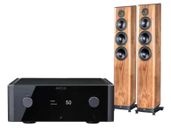 Zestawy stereo - Rotel Michi X5 S2 (czarny) + Vela FS409.2 (orzech) - miniaturka - grafika 1