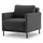 Elegancki fotel welurowy, Laya 70, 85x96x90 cm, czarny