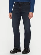 Spodnie męskie - Lee Jeansy Texas 112356792 Granatowy Regular Fit - miniaturka - grafika 1
