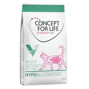 Concept for Life Veterinary Diet Hypoallergenic Insect - 10 kg - Sucha karma dla kotów - miniaturka - grafika 1