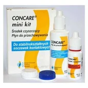 Płyny do soczewek kontaktowych - CONCARE MINI KIT zestaw płynów do soczewek twardych - miniaturka - grafika 1