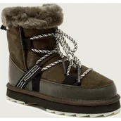 Śniegowce damskie - EMU Australia Śniegowce Blurred | zamsz | wełna - miniaturka - grafika 1