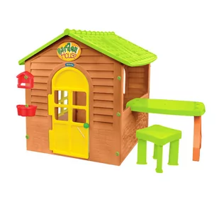 Mochtoys domek ogrodowy dla dzieci ze stolikiem - Place zabaw - miniaturka - grafika 3