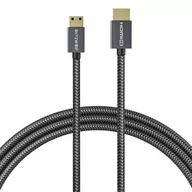 Kable - Kabel 4K HDMI to HDMI Blitzwolf BW-HDC4 1,2m (czarny) - miniaturka - grafika 1