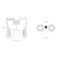 Lornetki - Lornetka Hawke Frontier HD X 10x32 szara - miniaturka - grafika 1