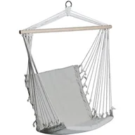 Fotele ogrodowe wiszące - Patio Krzesło brazylijskie 100 x 50 cm ecru - miniaturka - grafika 1