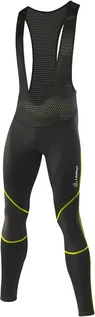Spodnie rowerowe - Löffler Evo WS Elastyczna spodnie rowerowe na szelkach Mężczyźni, żółty EU 54 | XL (Regular) 2022 Spodnie zimowe - grafika 1