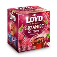 Herbata - Herbata Loyd Grzaniec Grzeszny o smaku malinowym 10x3g - miniaturka - grafika 1