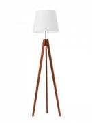 Lampy stojące - Lysne Aruba Gold lampa podłogowa 1-punktowa mahoń/mix kolorów abażurów 15606_mahon_gold - miniaturka - grafika 1