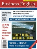 Czasopisma - Business English Magazine 1/2007 - miniaturka - grafika 1
