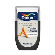 Farby wewnętrzne - Farba Dulux Ambiance Ceramic comfort white 0,03l - miniaturka - grafika 1