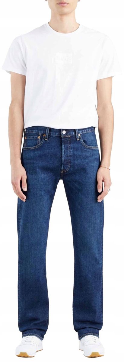 LEVI'S JEANSY MĘSKIE KLASYCZNE GRANATOWE DŁUGIE 32/30 6FA