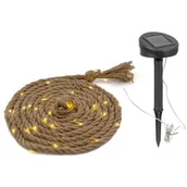 Lampy ogrodowe - Solar SASKA GARDEN Sznur jutowy z lampami SASKA GARDEN 1021003 - miniaturka - grafika 1