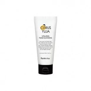 Farm Stay, Citrus Yuja Vitalizing Foam Cleanser, Pianka Do Mycia Twarzy, 100ml - Pianki do mycia twarzy - miniaturka - grafika 1