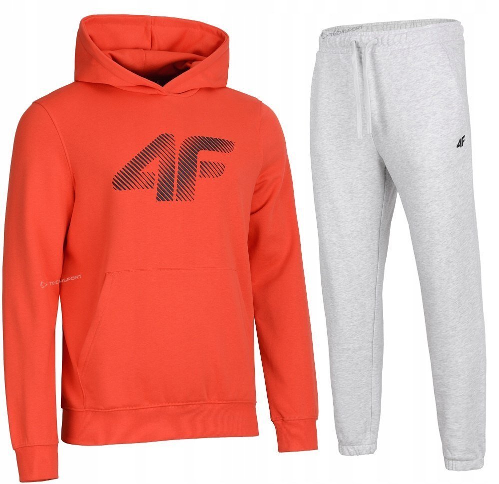 4F MÄSKI DRES BAWEĹNA KOMPLET BLUZA SPODNIE / rozm XL