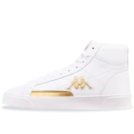 Trampki damskie - Buty Kappa Lollo Mid GC 241708GC-1045 - białe - miniaturka - grafika 1
