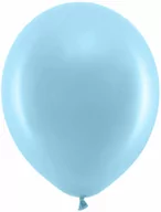 Balony i akcesoria - Balony Rainbow pastelowe niebieskie - 30 cm - 100 szt. - miniaturka - grafika 1