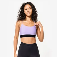 Bielizna sportowa damska - Stanik sportowy Decathlon - miniaturka - grafika 1