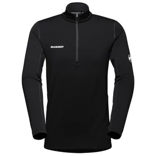 Męska koszulka Mammut Aenergy ML Half Zip Pull Men Rozmiar: L / Kolor: czarny - Koszulki sportowe męskie Męska koszulka Mammut Aenergy ML Half Zip Pull Men Rozmiar: L / Kolor: czarny - Koszulki sportowe męskie - miniaturka - grafika 1