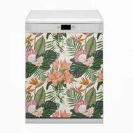 Dekoracje domu - Bluedecor Maskownica Magnes na zmywarkę Kwiaty mural 60x80 - miniaturka - grafika 1