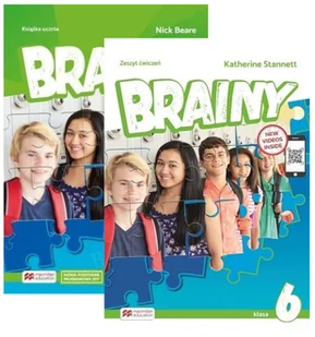 Pakiet Brainy. Klasa 6. Książka ucznia oraz zeszyt ćwiczeń. Język angielski. Szkoła podstawowa - Nick Beare, Katherine Stannett - podręcznik - Książki do nauki języka angielskiego - miniaturka - grafika 1