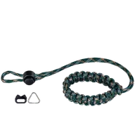 Torby fotograficzne i futerały - Genesis Gear Pasek nadgarstkowy paracord camo - miniaturka - grafika 1
