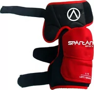 Akcesoria do skatingu - Spartan Sport Ochraniacze na Kolana do Gry w Hokeja Senior SPARTAN - miniaturka - grafika 1