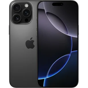Apple iPhone 16 Pro Max 512GB Tytan Czarny - Telefony komórkowe - miniaturka - grafika 1